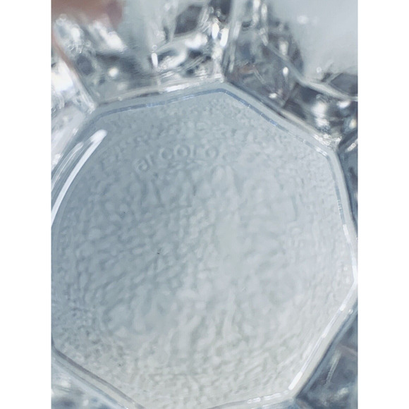 Lot of 2 Arcoroc USA Clear Glass 8 Panel Rocks Old Fashioned Cocktail Juice EUC - Picture 5 of 9